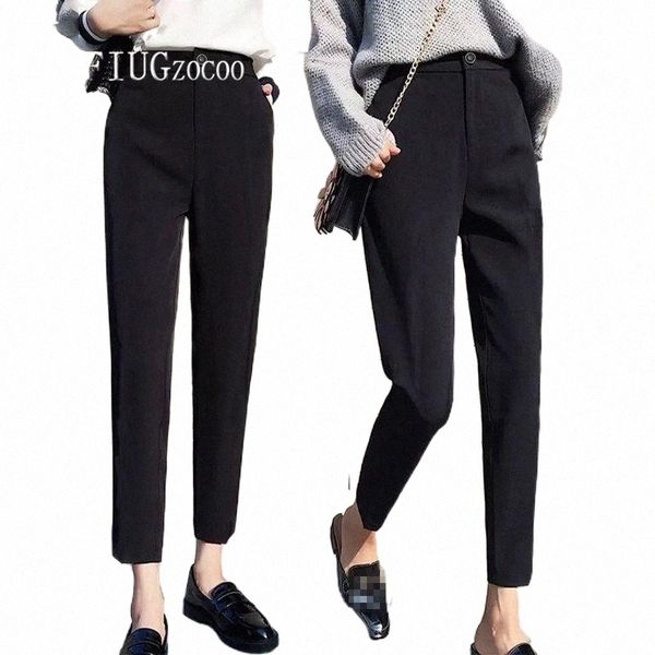 ankle length autumn student korean high waist women pants casual black female harem trousers women's & capris 77gg#, Black;white
ankle length autumn student korean high waist women pants casual black female harem trousers women's & capris 77gg#, Black;white