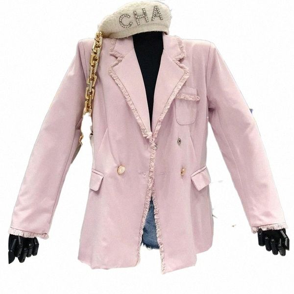 women blazer jacket female 2021 autumn stylish elegant tassel detail solid casual suit outfit women's suits & blazers s556#, White;black
women blazer jacket female 2021 autumn stylish elegant tassel detail solid casual suit outfit women's suits & blazers s556#, White;black