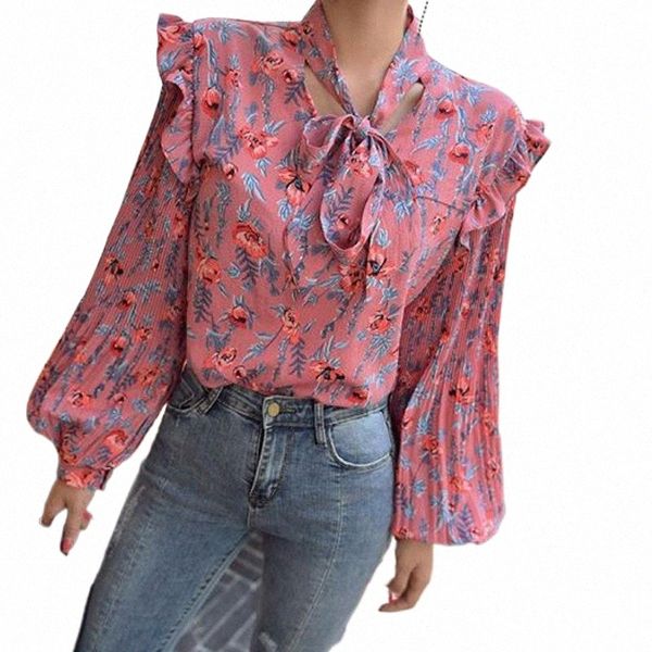 elegant lace up floral print lantern sleeve blouse women ruffles loose shirts fashion soft blusa femme women's blouses & t7uz#, White
elegant lace up floral print lantern sleeve blouse women ruffles loose shirts fashion soft blusa femme women's blouses & t7uz#, White