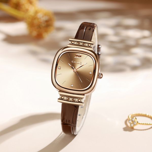 fashion women square wristwatches designers quartz watches leather band waterproof wristwatch quality high relojes de lujo for lady, Slivery;brown
fashion women square wristwatches designers quartz watches leather band waterproof wristwatch quality high relojes de lujo for lady, Slivery;brown