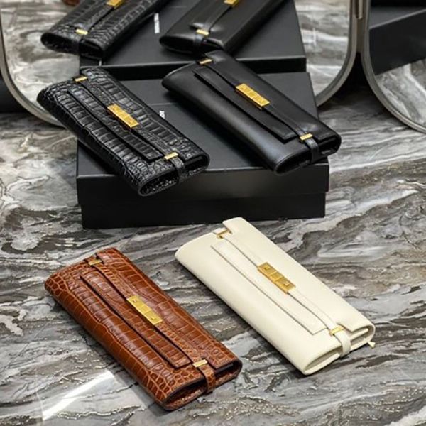 midnight clutch crocodile-embossed shiny leather luxurys designer slim clutch bags metal snap closure women's totes wallet fashion eleg
midnight clutch crocodile-embossed shiny leather luxurys designer slim clutch bags metal snap closure women's totes wallet fashion eleg