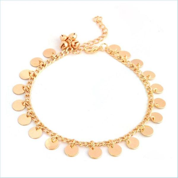 anklets retro bohemian round bell anklet ankle bracelets for women fashion punk metal european and american adjustable tassel jewelry dhged, Red;blue
anklets retro bohemian round bell anklet ankle bracelets for women fashion punk metal european and american adjustable tassel jewelry dhged, Red;blue