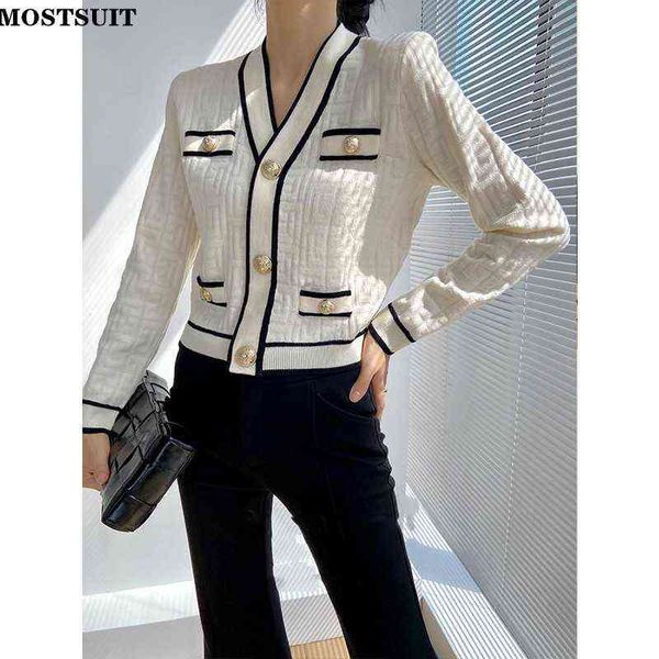 women's sweaters korean chic elegant knit cardigan sweater women 2022 autumn long sleeve v-neck vintage slim jumpers stylish fashion la, White;black
women's sweaters korean chic elegant knit cardigan sweater women 2022 autumn long sleeve v-neck vintage slim jumpers stylish fashion la, White;black
