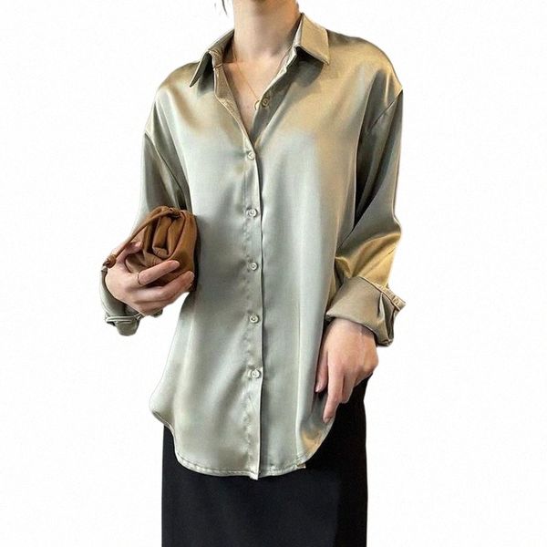 korean fashion silk women blouses loose office lady blusas largas satin solid shirt women plus size womens and blouses o8t2#, White
korean fashion silk women blouses loose office lady blusas largas satin solid shirt women plus size womens and blouses o8t2#, White