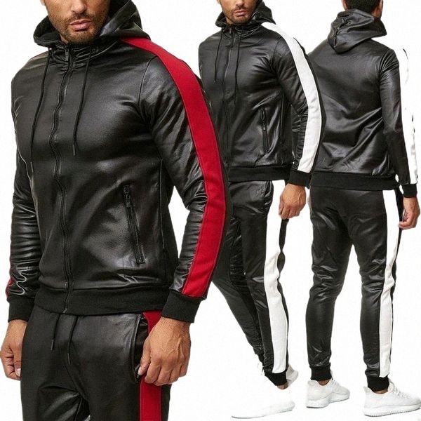 men's tracksuits manner pu leder winter trainingsanzuge set verdicken hoodies zipper jacken hosen anzug sweatsuit mannlichen hoodie spo, Gray
men's tracksuits manner pu leder winter trainingsanzuge set verdicken hoodies zipper jacken hosen anzug sweatsuit mannlichen hoodie spo, Gray