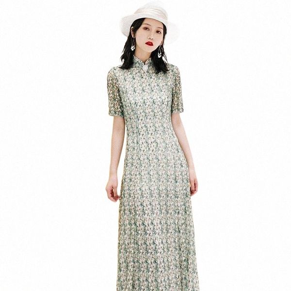 green exquisite lace long cheongsam women summer elegant mandarin collar chinese a-line dress short sleeve novelty qipao s-3xl m8w7#, Red
green exquisite lace long cheongsam women summer elegant mandarin collar chinese a-line dress short sleeve novelty qipao s-3xl m8w7#, Red