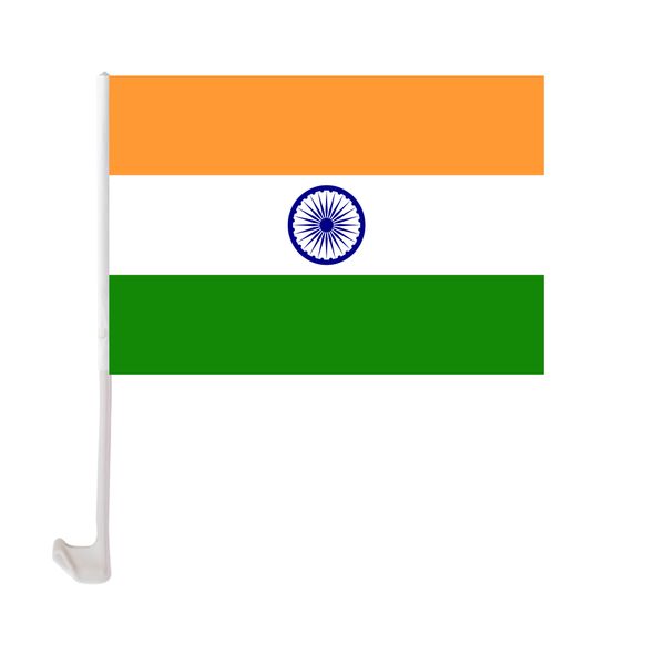 india car flag 30x45cm window clip indian flags polyester uv protection car decoration banner with flagpole
india car flag 30x45cm window clip indian flags polyester uv protection car decoration banner with flagpole