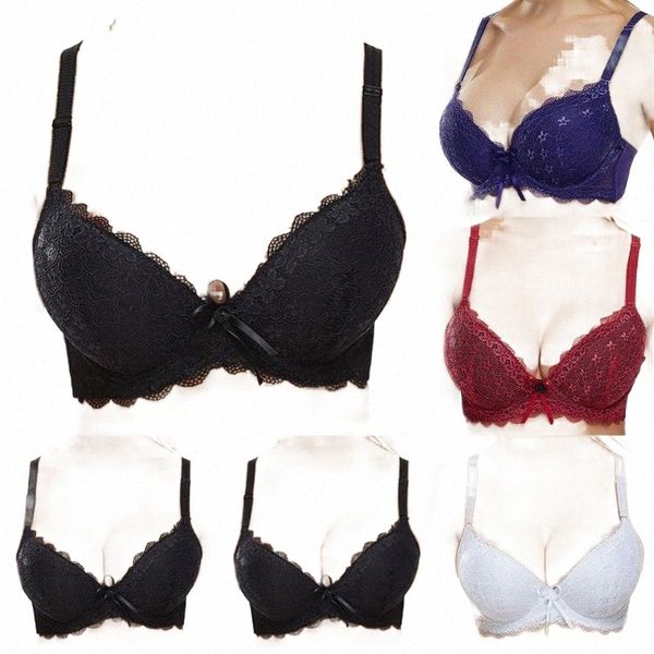 bras women's oversized adjustable gathering bra women steel ring lace comfortable gathered underwear s0vo#, Red;black
bras women's oversized adjustable gathering bra women steel ring lace comfortable gathered underwear s0vo#, Red;black