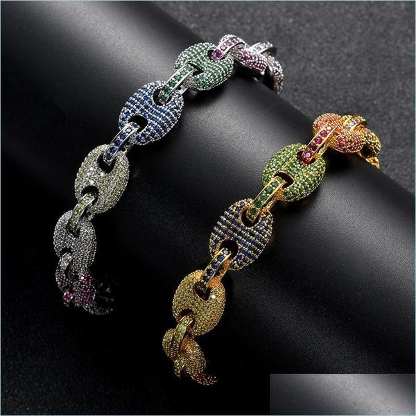 link chain hip hop bracelets exquisite bling mticolor zircon fashion men 18k gold plated button chain jewelry 3477 q2 drop delivery 2 dhs7u, Black
link chain hip hop bracelets exquisite bling mticolor zircon fashion men 18k gold plated button chain jewelry 3477 q2 drop delivery 2 dhs7u, Black