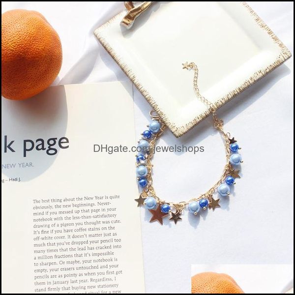 charm bracelets new fashion european and american japanese art style sweet cute fresh girl star blue pearl ocean breath br jewelshops dhi6e, Golden;silver
charm bracelets new fashion european and american japanese art style sweet cute fresh girl star blue pearl ocean breath br jewelshops dhi6e, Golden;silver
