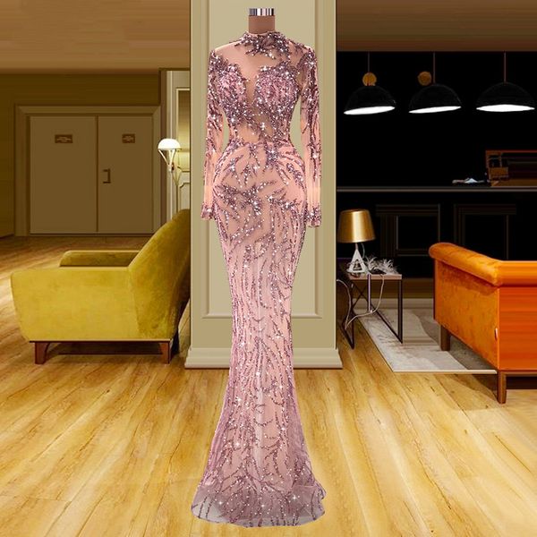 exquisite sequins mermaid evening dresses high-neck appliques special occasion dress tulle women floor length prom gowns for party vestido d, Black;red
exquisite sequins mermaid evening dresses high-neck appliques special occasion dress tulle women floor length prom gowns for party vestido d, Black;red