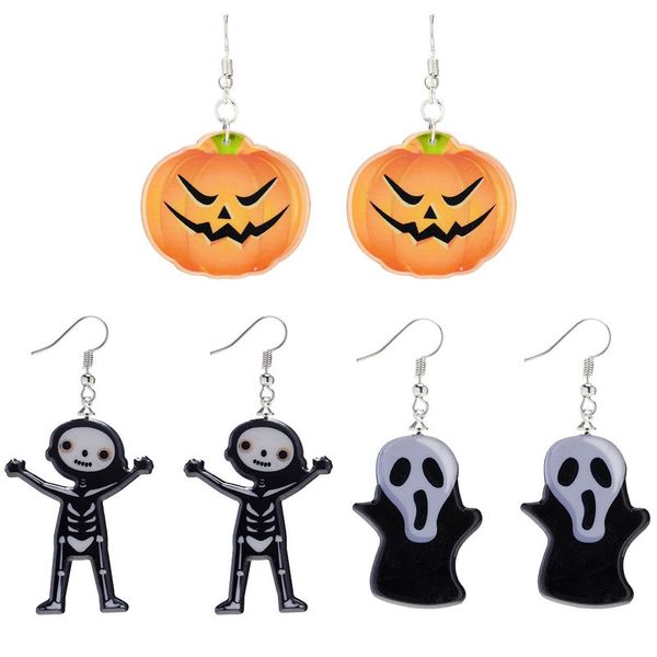 stud other event party supplies halloween dangle pumpkin ghost witch skeleton earring set diy decorative jewelry for daily life girls 220914, Golden;silver
stud other event party supplies halloween dangle pumpkin ghost witch skeleton earring set diy decorative jewelry for daily life girls 220914, Golden;silver