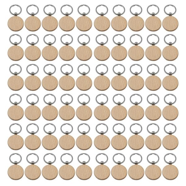 keychains 60pcs blank round wooden key chain diy wood keychains key tags can engrave diy gifts 220914, Silver
keychains 60pcs blank round wooden key chain diy wood keychains key tags can engrave diy gifts 220914, Silver