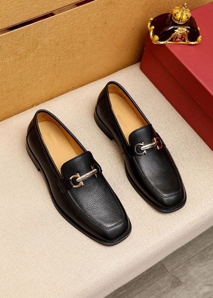 men formal dress shoes gentlemen business genuine leather pointed toe flats 2022 mens brand designer party office oxfords size 38-45, Black
men formal dress shoes gentlemen business genuine leather pointed toe flats 2022 mens brand designer party office oxfords size 38-45, Black