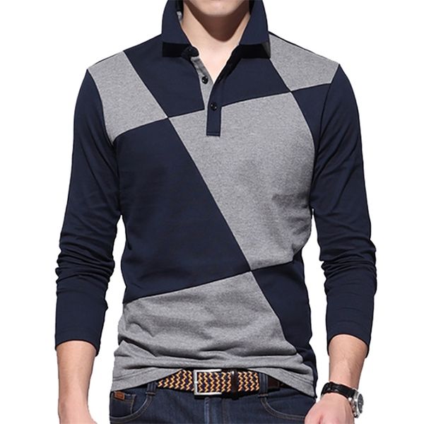 men's polos browon brand casual shirt men contrast color pattern long sleeve turn down mens shirt brands mens clothing 220915, White;black
men's polos browon brand casual shirt men contrast color pattern long sleeve turn down mens shirt brands mens clothing 220915, White;black
