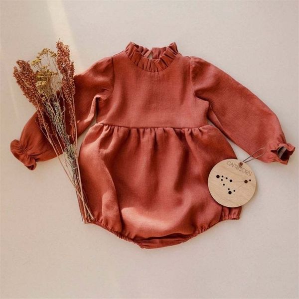 rompers spring autumn born infant baby girls romper cotton long sleeve playsuit jumpsuits solid fall clothes 220915, Blue
rompers spring autumn born infant baby girls romper cotton long sleeve playsuit jumpsuits solid fall clothes 220915, Blue