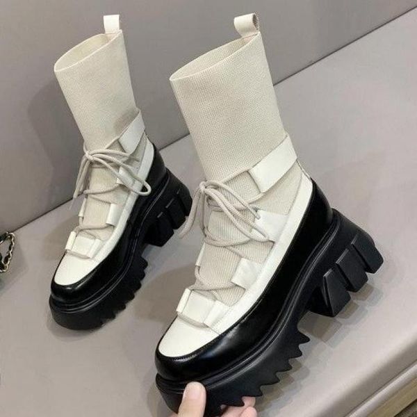boots autumn winter black short women s shoes ins platform for women chunky heels stretch fabric 220915
boots autumn winter black short women s shoes ins platform for women chunky heels stretch fabric 220915