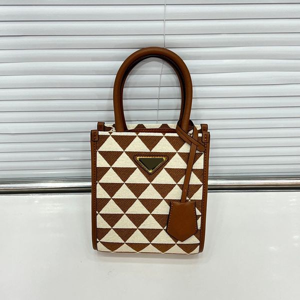 womens symbole embroidery handle tote bags triangular plaid vintage detachable strap crossbody shoulder phone cosmetic holder mini luxury ha
womens symbole embroidery handle tote bags triangular plaid vintage detachable strap crossbody shoulder phone cosmetic holder mini luxury ha