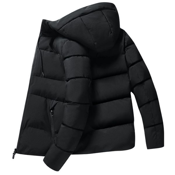 men's down & parkas winter jacket men thicken warm long hooded coat solid man's jackets fathers gift outwear jaqueta masculina, Black
men's down & parkas winter jacket men thicken warm long hooded coat solid man's jackets fathers gift outwear jaqueta masculina, Black