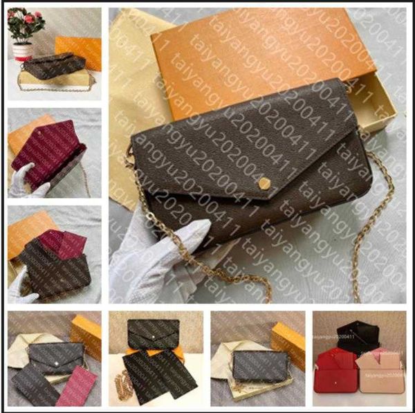 3pcs set women classic luxury designer handbag pochette felicie bag genuine leather handbags shoulder handbag clutch tote messenger shopping
3pcs set women classic luxury designer handbag pochette felicie bag genuine leather handbags shoulder handbag clutch tote messenger shopping