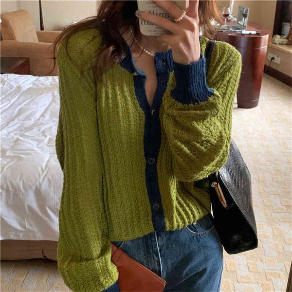 women's sweaters alien kitty retro patchwork gebreide vrouwen jassen volledige mouw chic 2021 warm casual alle match mode vesten ol tru, White;black
women's sweaters alien kitty retro patchwork gebreide vrouwen jassen volledige mouw chic 2021 warm casual alle match mode vesten ol tru, White;black