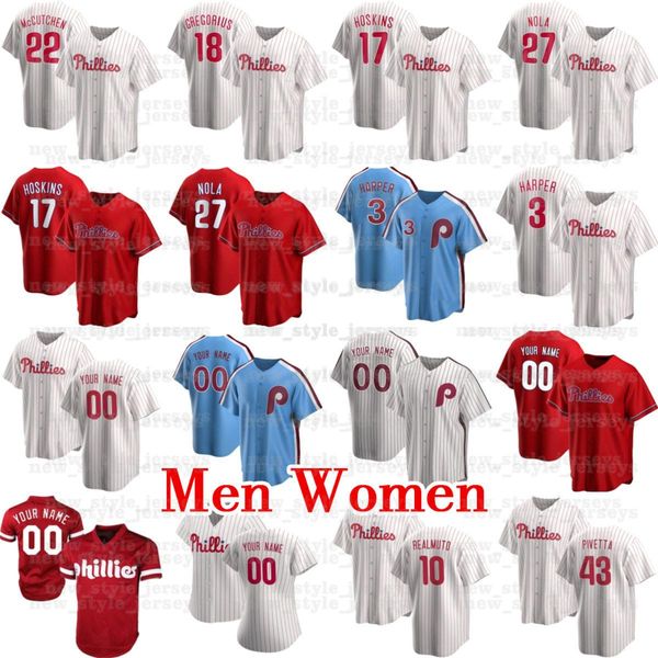 college wear philadelphia mens phillies 10 jt realmuto bryce women 3 harper baseball jersey 20 mike schmidt custom jake 10 darren daulton 49, Black
college wear philadelphia mens phillies 10 jt realmuto bryce women 3 harper baseball jersey 20 mike schmidt custom jake 10 darren daulton 49, Black