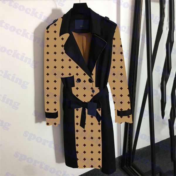 deerskin trench coat for women lapel long coats womens clothing letter print ladies outerwear jacket, Black
deerskin trench coat for women lapel long coats womens clothing letter print ladies outerwear jacket, Black