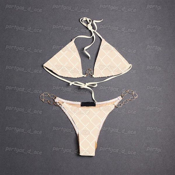 triangle womens bikinis vintage letters embroidered chain swimwear halter split spa swimsuits summer women bathing suit beach268a, Black
triangle womens bikinis vintage letters embroidered chain swimwear halter split spa swimsuits summer women bathing suit beach268a, Black