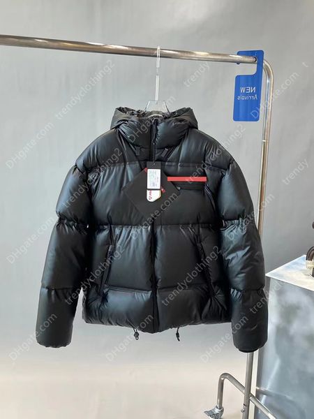 designer coat for men winter warm hooded black waterproof thick white duck down puffer jacket zn163, Black;brown
designer coat for men winter warm hooded black waterproof thick white duck down puffer jacket zn163, Black;brown