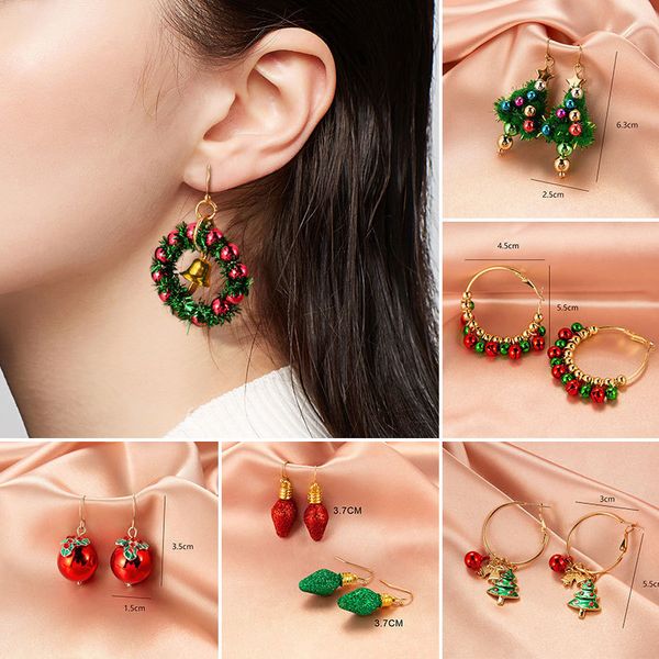 stud 1pair snowflake drop earrings christmas gift dangle ear alloy snowman red green xmas tree 220914, Golden;silver
stud 1pair snowflake drop earrings christmas gift dangle ear alloy snowman red green xmas tree 220914, Golden;silver