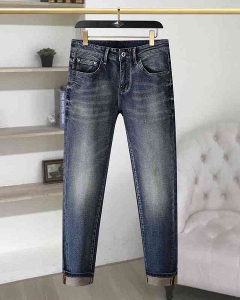 jeans men's 2022 high end fashion brand jeans men's slim leggings elastic autumn and winter small straight pants0pkb, Blue
jeans men's 2022 high end fashion brand jeans men's slim leggings elastic autumn and winter small straight pants0pkb, Blue