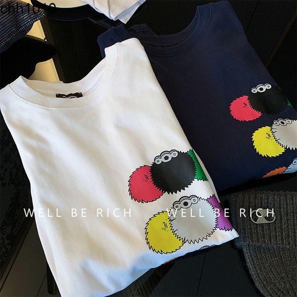 verified correct version we11done22s autumn monster coalball print welldone loose t-shirt women, Black
verified correct version we11done22s autumn monster coalball print welldone loose t-shirt women, Black