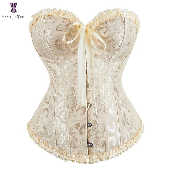 waist tummy shaper corset lace up bustier plus size korsett for women jacquard floral gothic gorset boned korse busk solid korset outfit 220
waist tummy shaper corset lace up bustier plus size korsett for women jacquard floral gothic gorset boned korse busk solid korset outfit 220
