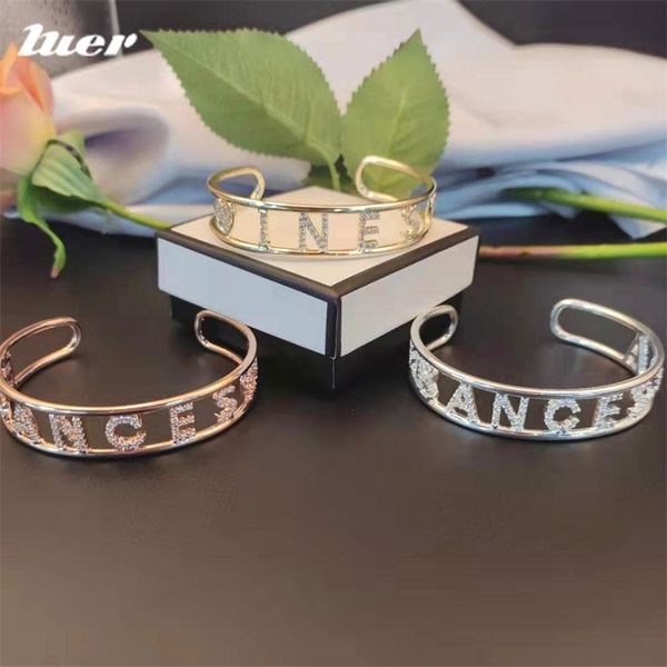 bangle luer customized letter name bracelet/personalized bangles rhinestone/men women's stainless steel bracelets crystal letters gift, Black
bangle luer customized letter name bracelet/personalized bangles rhinestone/men women's stainless steel bracelets crystal letters gift, Black