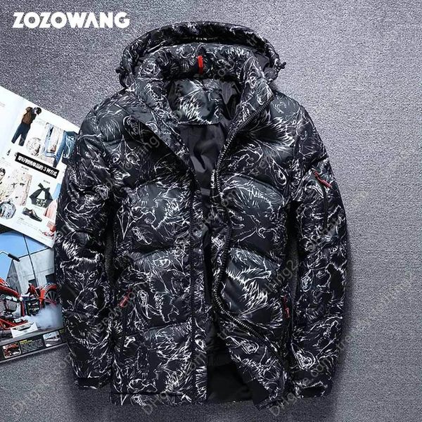 zozowang 2023 winter jacket winter thick white duck thick down jacket men camouflage hooded doudoune homme feather, Black;brown
zozowang 2023 winter jacket winter thick white duck thick down jacket men camouflage hooded doudoune homme feather, Black;brown