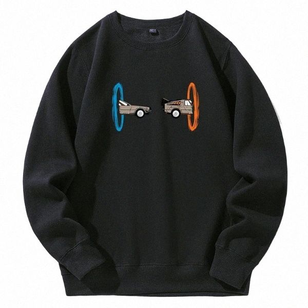 men's hoodies & sweatshirts portal back to the future space car print sweatshirt comfortable autumn thick winter male hoody oversize h, Black
men's hoodies & sweatshirts portal back to the future space car print sweatshirt comfortable autumn thick winter male hoody oversize h, Black