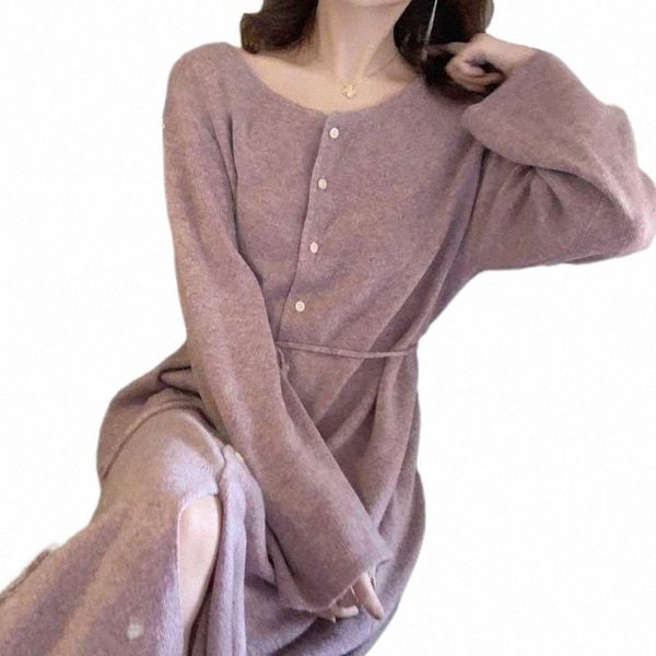 syiwidii sweater dress women casual loose ribbed knitted solid single breasted with belt autumn winter clothes dresses c482#, Black;gray
syiwidii sweater dress women casual loose ribbed knitted solid single breasted with belt autumn winter clothes dresses c482#, Black;gray