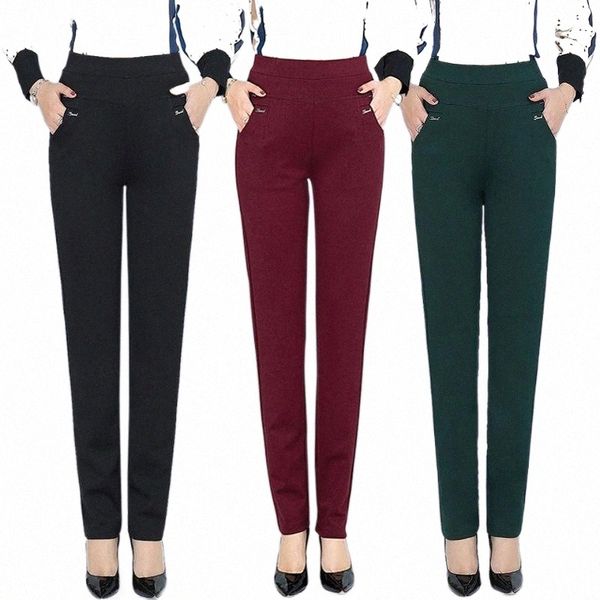 autumn women trousers high-waist elasticity straight pants winter plus velvet casual size 6xl middle-aged female women's & capris s0jj#, Black;white
autumn women trousers high-waist elasticity straight pants winter plus velvet casual size 6xl middle-aged female women's & capris s0jj#, Black;white