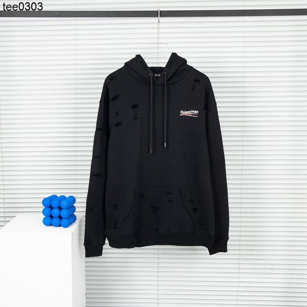 tide brand autumn and winter new ins balencaigass street style paris cola sweater wave print hole looped sweater hoodie, Black
tide brand autumn and winter new ins balencaigass street style paris cola sweater wave print hole looped sweater hoodie, Black