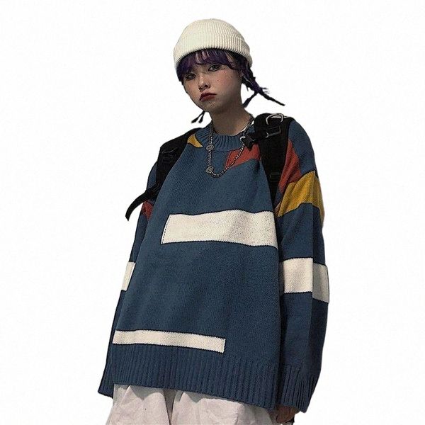 autumn and winter korean ins harajuku lazy style sweater women loose outer wear all-match color matching long -sleeved kniwomen's t-shi, White
autumn and winter korean ins harajuku lazy style sweater women loose outer wear all-match color matching long -sleeved kniwomen's t-shi, White