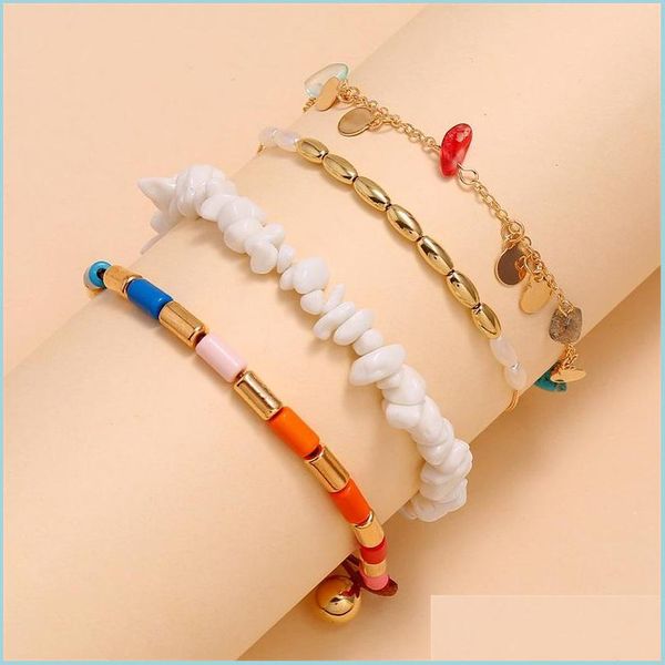 anklets 4pcs/set women anklets chains pearl round piece natural gravel tassel bohemian beach foot bracelet ankle chain jewelry 337 g2 dhxub, Red;blue
anklets 4pcs/set women anklets chains pearl round piece natural gravel tassel bohemian beach foot bracelet ankle chain jewelry 337 g2 dhxub, Red;blue
