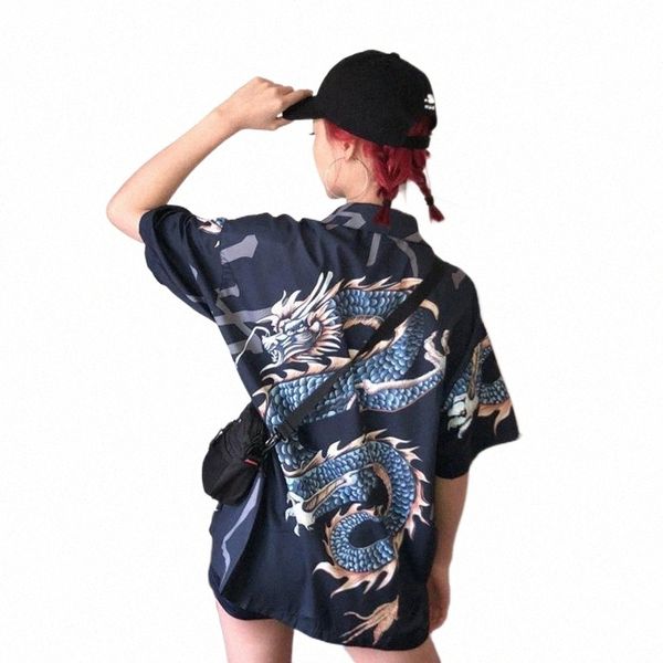 spring summer harajuku women blouses bf oversize fashion streetwear brand design dragon print short sleeve shirts women's & a6zi#, White
spring summer harajuku women blouses bf oversize fashion streetwear brand design dragon print short sleeve shirts women's & a6zi#, White
