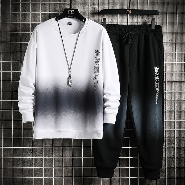 mens tracksuits autumn casual mens set long sleeve sweatshirts and sweatpants outfit set streetwear tracksuits fashion men two piece set 220, Gray
mens tracksuits autumn casual mens set long sleeve sweatshirts and sweatpants outfit set streetwear tracksuits fashion men two piece set 220, Gray