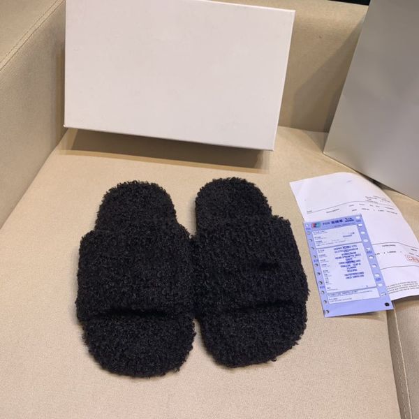 autumn and winter new wool slippers women's woven sheep curly rubber anti-skid wear-resistant sole 35-42 us4-11 box, Black
autumn and winter new wool slippers women's woven sheep curly rubber anti-skid wear-resistant sole 35-42 us4-11 box, Black