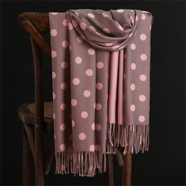 scarves winter warm cashmere dot pattern pashmina bandana long tassel thicken wraps and shawls female foulard 220914, Blue;gray
scarves winter warm cashmere dot pattern pashmina bandana long tassel thicken wraps and shawls female foulard 220914, Blue;gray