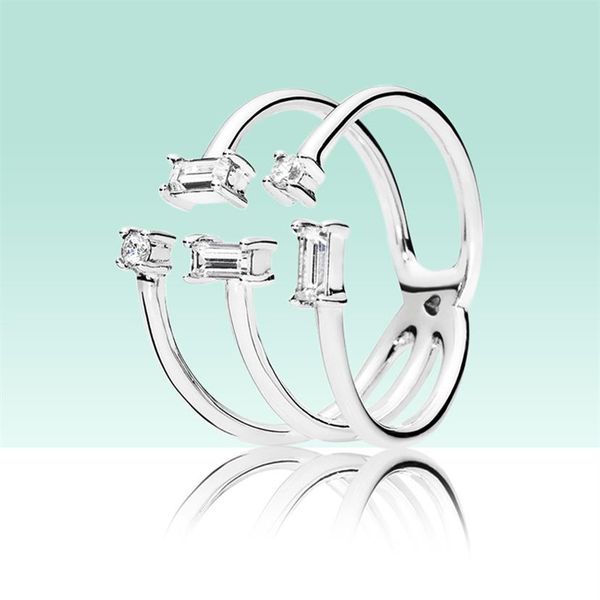 new open ice cube ring authentic 925 sterling silver women jewelry for pandora cz diamond wedding rings with original box set271d, Slivery;golden
new open ice cube ring authentic 925 sterling silver women jewelry for pandora cz diamond wedding rings with original box set271d, Slivery;golden