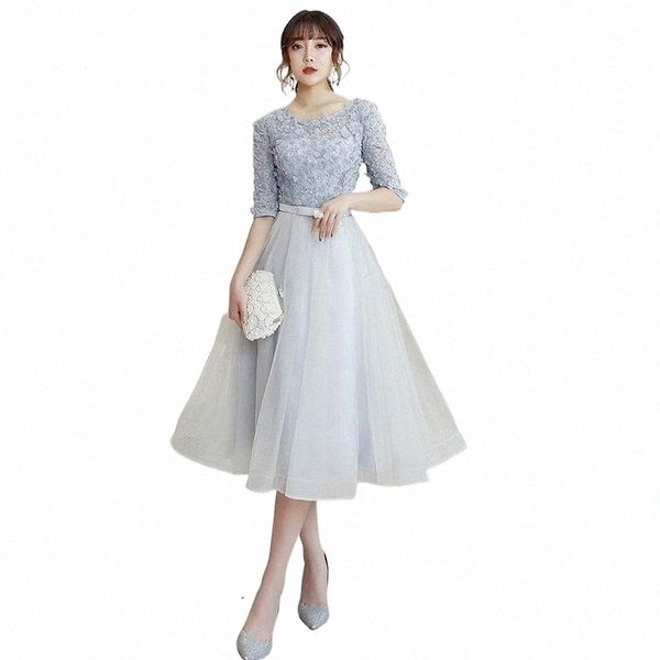 perspective appliques bridesmaid wedding party mesh skirt half sleeve mid length banquet ball gown dresses vestidos de festa q26o#, Red
perspective appliques bridesmaid wedding party mesh skirt half sleeve mid length banquet ball gown dresses vestidos de festa q26o#, Red
