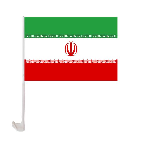 iran car flag 30x45cm window clip iranian flags polyester uv protection car decoration banner with flagpole
iran car flag 30x45cm window clip iranian flags polyester uv protection car decoration banner with flagpole