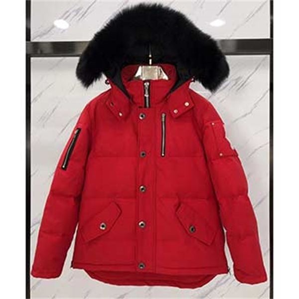 men's down parkas ship winter men moose jacket mens big fur collar coats outdoor warm man outwear knuckles doudoune 63bg5s, Black
men's down parkas ship winter men moose jacket mens big fur collar coats outdoor warm man outwear knuckles doudoune 63bg5s, Black