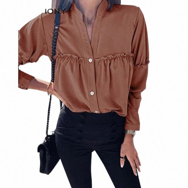 homophony 2021 fashion women blouses spliced single-breasted office lady shirt v neck long sleeve causal women's blouse & shirts s2tv#, White
homophony 2021 fashion women blouses spliced single-breasted office lady shirt v neck long sleeve causal women's blouse & shirts s2tv#, White